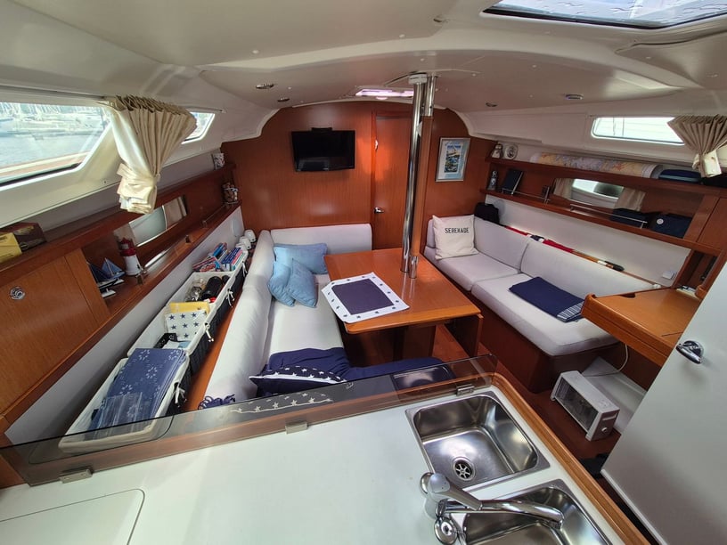 Hjellestad Segelboot 3 Kabine 6 Liegeplätze 6 Gäste 11.27 m Nummer des Inserats: #25732 2