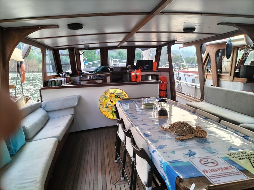 Dalyan Gulet   12 guests 12 m Listing Number: #25735 5