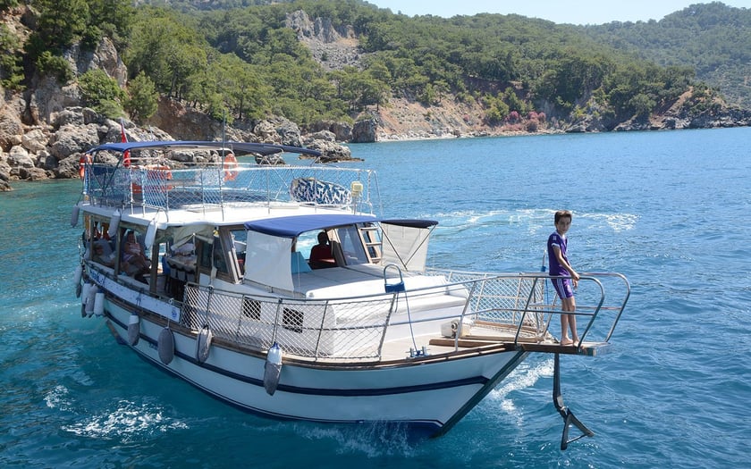 Dalyan Gulet   12 guests 12 m Listing Number: #25735