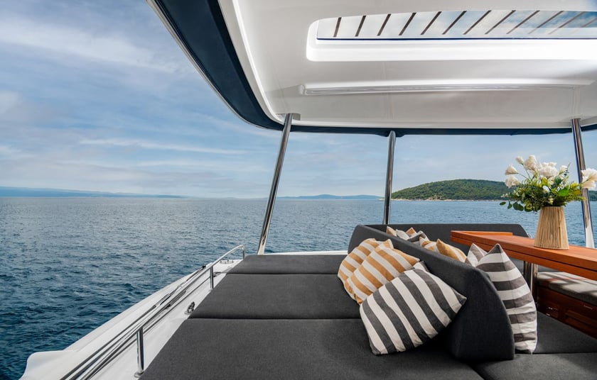 Kaštel Gomilica Katamaran 4 Kabine 8 Liegeplätze 8 Gäste 18.38 m Nummer des Inserats: #25738 4