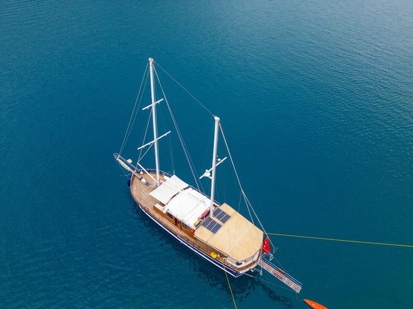 Marmaris Gulet  9 Liegeplätze 10 Gäste 22 m Nummer des Inserats: #25748 3