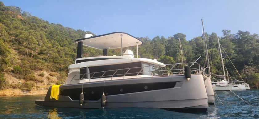Gocek Catamaran 3 cabin 6 berths 6 guests 13.7 m Listing Number: #25757