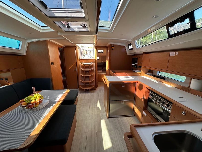 Syvota Sailboat 5 cabin 12 berths 12 guests 14.5 m Listing Number: #25773 2