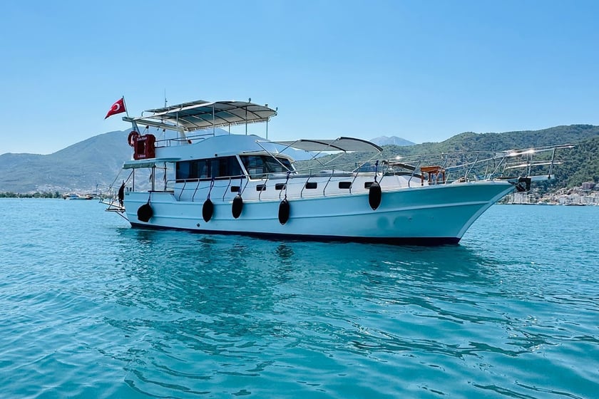 Fethiye Gulet Cabine 3  8  slaapplaatsen 10  gasten 16 m Lijstnummer: #25784