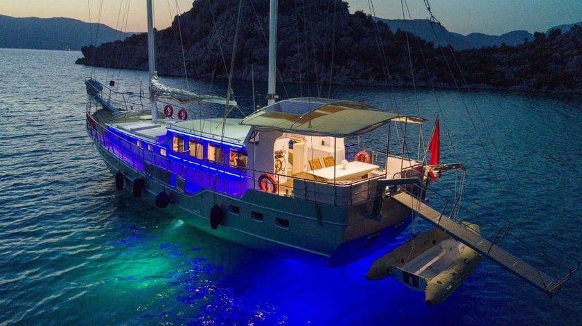 Gocek Gulet Cabine 4  8  slaapplaatsen 8  gasten 22 m Lijstnummer: #25788 2