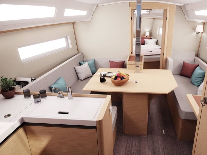 Pirovac Sailboat 3 cabin 6 berths 7 guests 11.22 m Listing Number: #25842 2