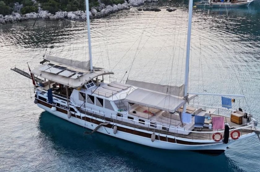 Kekova Caicco cabina 6  cuccette 12  12  ospiti 21 m Numero dell'inserzione: #25888 3