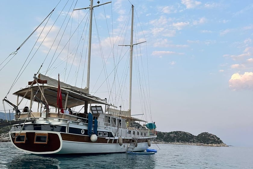 Kekova Caicco cabina 6  cuccette 12  12  ospiti 21 m Numero dell'inserzione: #25888 5