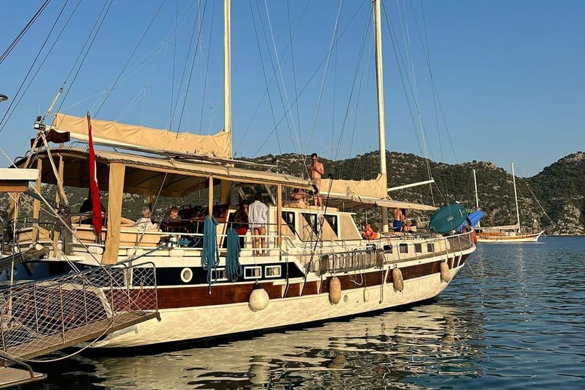 Kekova Caicco cabina 6  cuccette 12  12  ospiti 21 m Numero dell'inserzione: #25888 4