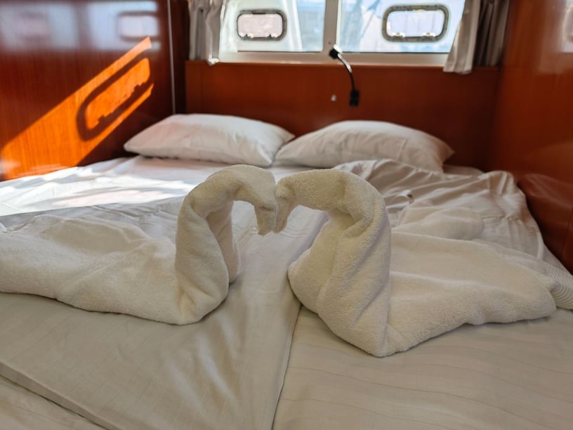 Funtana Catamaran 4 cabin 8 berths 12 guests 13.04 m Listing Number: #25895 2