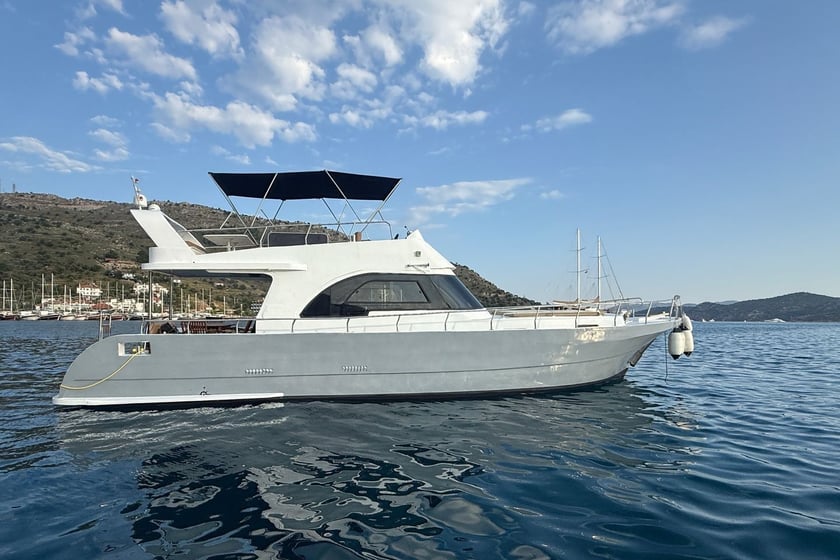 Yalikavak Motor Yacht 3 cabin  6 guests 14 m Listing Number: #26028