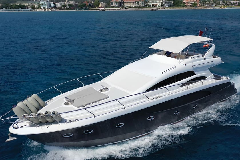 Kemer Yacht à moteur Cabine 3  Couchettes 6  Invités 12  20 m Numéro de l'annonce: #26960
