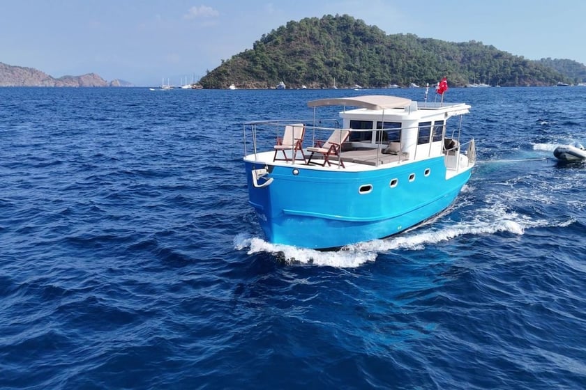 Göcek Motoryat 3 kabin Konaklama 5 kişi Seyir 6 kişi 12 m İlan No: #27015 3