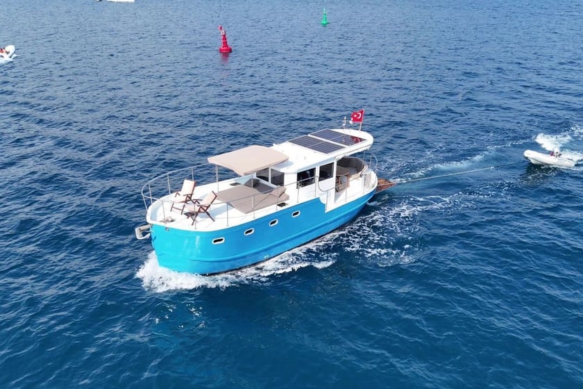 Göcek Motoryat 3 kabin Konaklama 5 kişi Seyir 6 kişi 12 m İlan No: #27015 2
