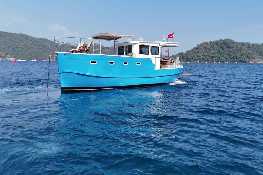 Göcek Motoryat 3 kabin Konaklama 5 kişi Seyir 6 kişi 12 m İlan No: #27015
