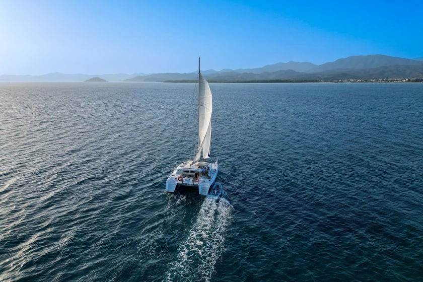 Gocek Catamaran 4 cabin 8 berths 8 guests 42 ft Listing Number: #27023 2