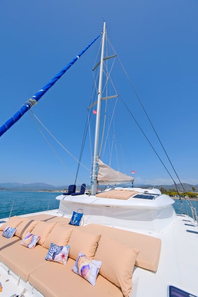 Gocek Catamaran 4 cabin 8 berths 8 guests 42 ft Listing Number: #27023 3