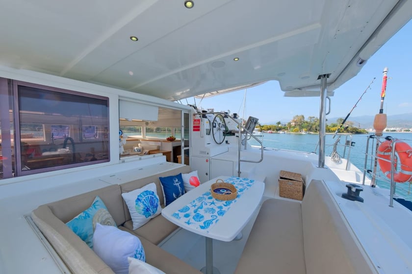 Gocek Catamaran 4 cabin 8 berths 8 guests 42 ft Listing Number: #27023 5