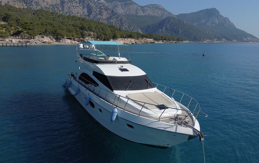 Antalya Motor Yacht 3 cabin 20 berths 25 guests 20 m Listing Number: #27049