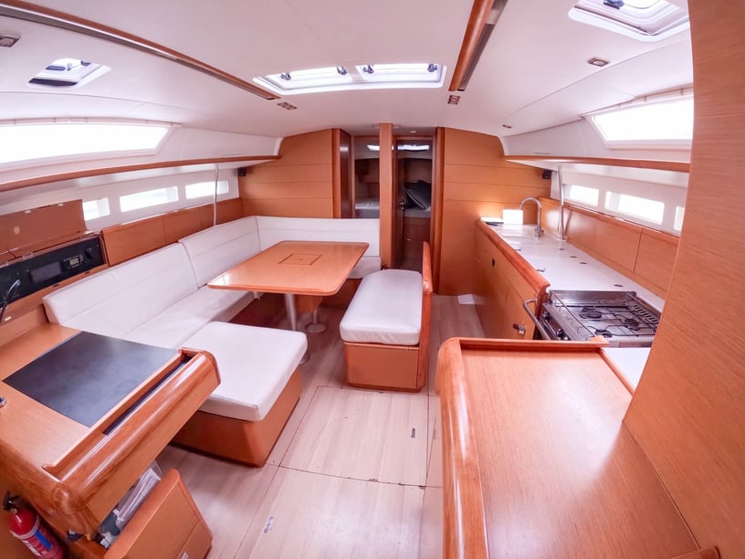 Ibiza Sailboat 5 cabin 12 berths 12 guests 15.75 m Listing Number: #27075 2