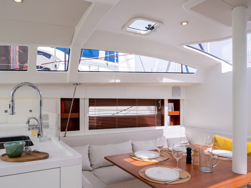 La Rochelle Sailboat 3 cabin 6 berths 6 guests 14.4 m Listing Number: #27090 2