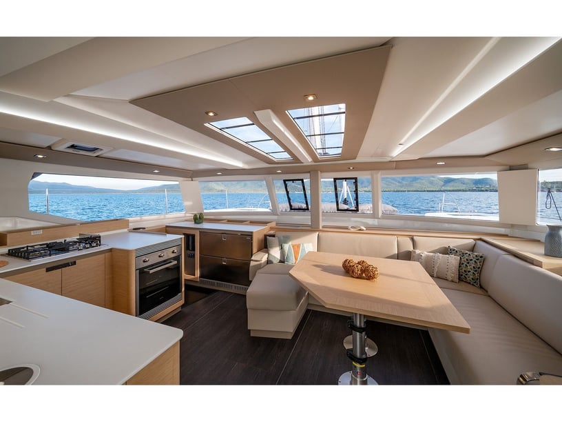 Piombino Catamaran 5 cabin 13 berths 13 guests 13.98 m Listing Number: #27096 2