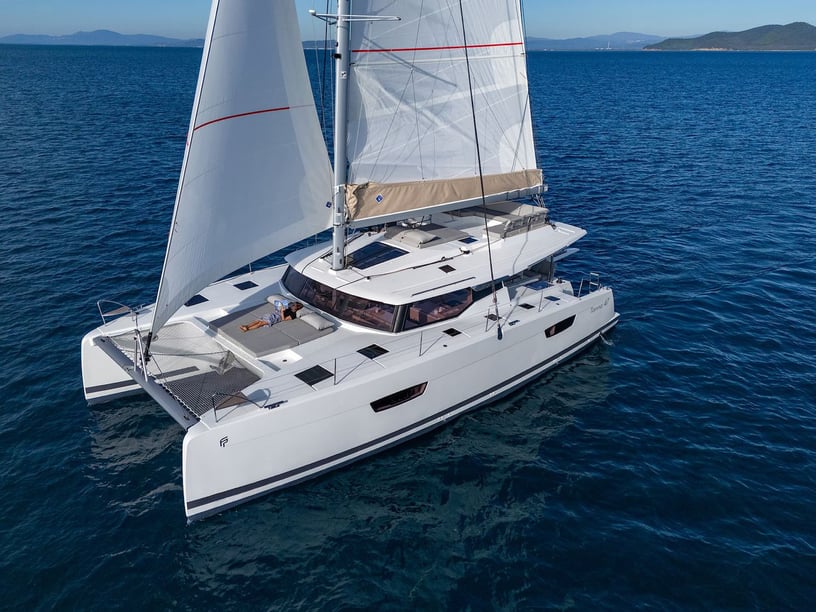 Piombino Catamaran 5 cabin 13 berths 13 guests 13.98 m Listing Number: #27096