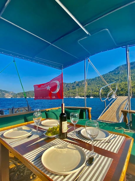 Göcek Caicco cabina 3  cuccette 6  6  ospiti 13 m Numero dell'inserzione: #27161 4