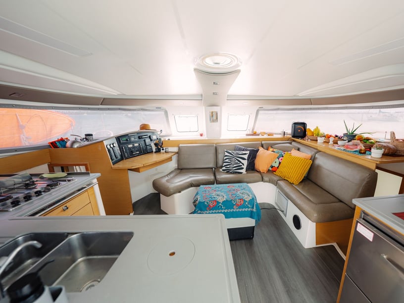 San Blas-eilanden Catamaran Cabine 4  8  slaapplaatsen 8  gasten 11.95 m Lijstnummer: #27168 2
