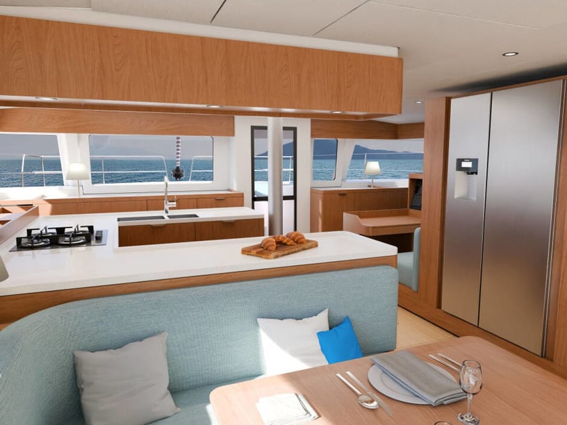 Salerno Catamaran 6 cabin 14 berths 14 guests 15.9 m Listing Number: #27224 2