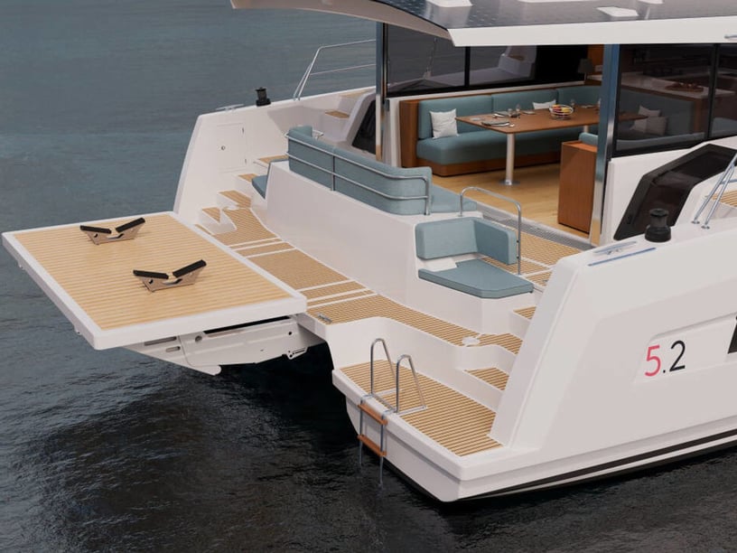 Salerno Catamaran 6 cabin 14 berths 14 guests 15.9 m Listing Number: #27224