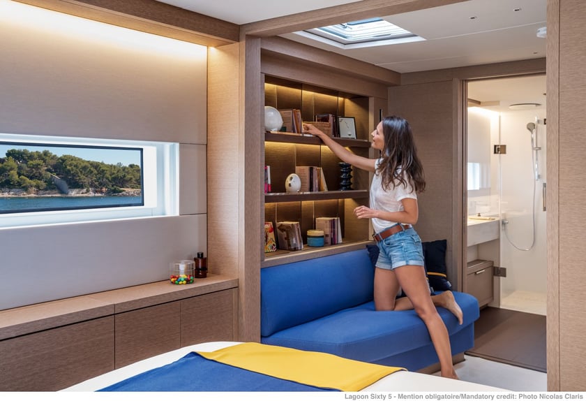 Salerno Catamaran Cabine 5  10  slaapplaatsen 10  gasten 20.55 m Lijstnummer: #27303 5