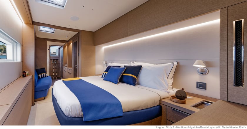 Salerno Catamaran Cabine 5  10  slaapplaatsen 10  gasten 20.55 m Lijstnummer: #27303 4