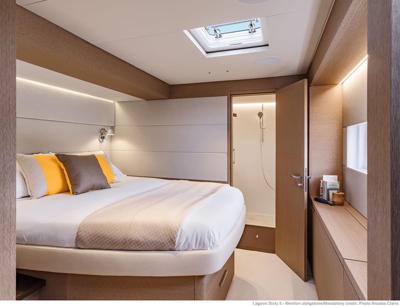 Salerno Catamaran Cabine 5  10  slaapplaatsen 10  gasten 20.55 m Lijstnummer: #27310 5