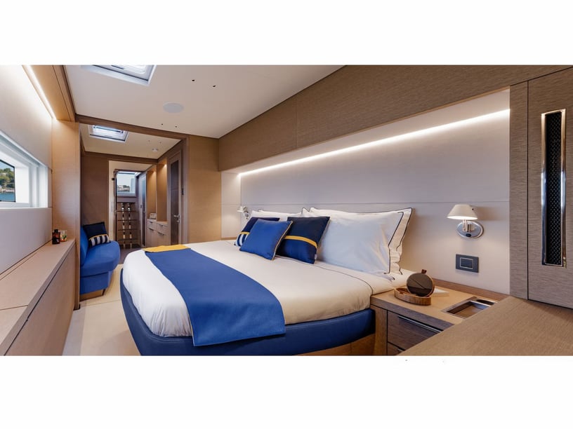 Capo d'Orlando Catamaran Cabine 5  10  slaapplaatsen 10  gasten 20.55 m Lijstnummer: #27313 2