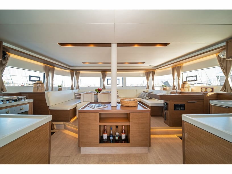 Athens Catamaran 8 cabin 12 berths 12 guests 14.75 m Listing Number: #27351 2