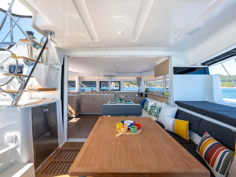 Nea Peramos - Attica Catamaran 6 cabin 10 berths 10 guests 13.85 m Listing Number: #27387 2