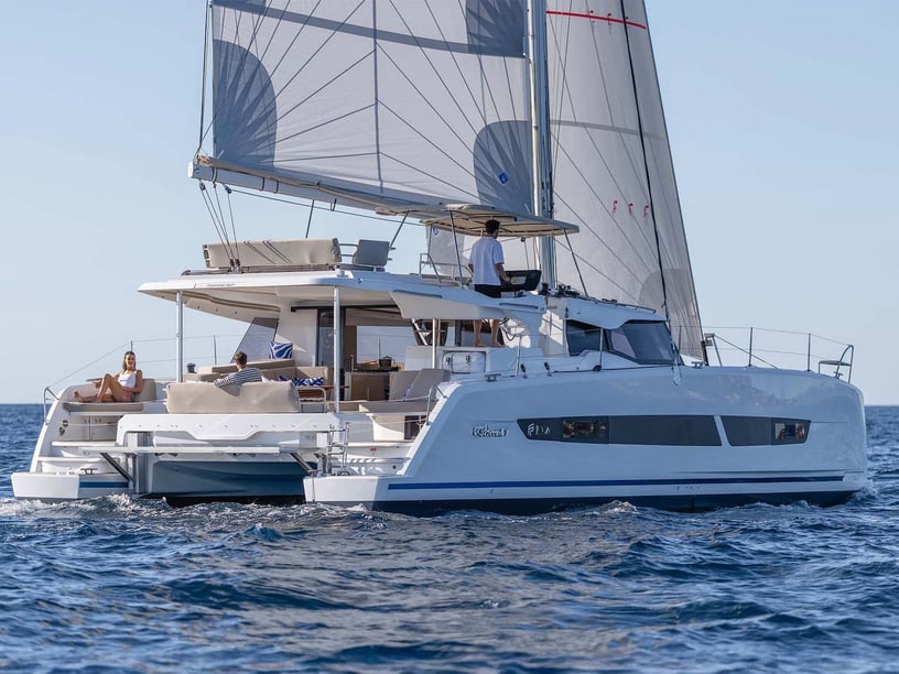 Nea Peramos - Attica Catamaran 6 cabin 10 berths 10 guests 13.26 m Listing Number: #27390