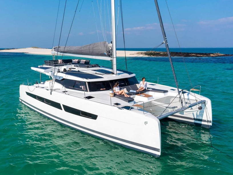 Nea Peramos - Attica Catamaran 7 cabin 12 berths 12 guests 15.54 m Listing Number: #27398