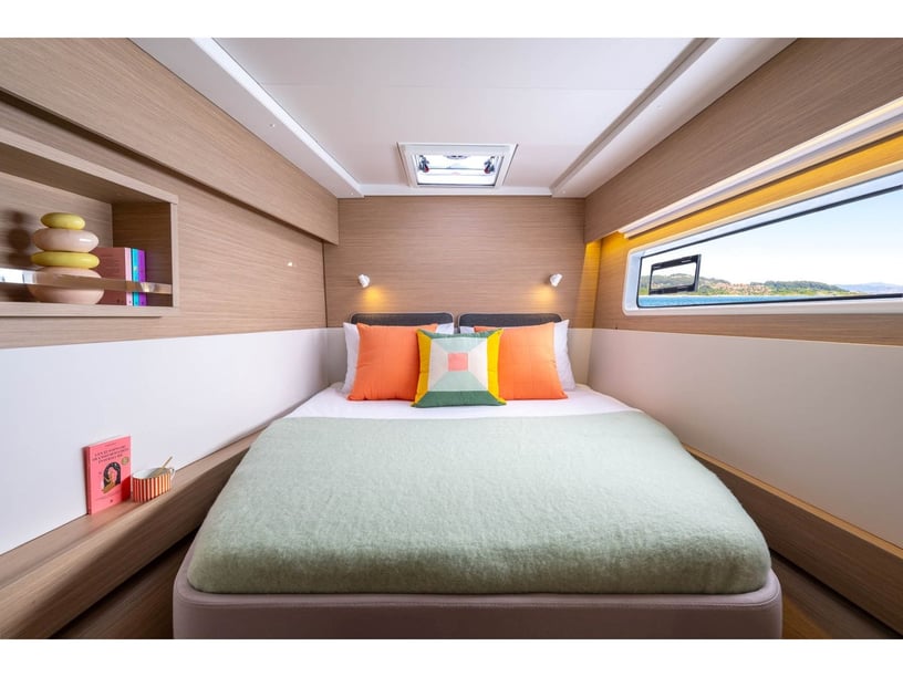 Trapani Catamaran 4 cabin 9 berths 9 guests 13.85 m Listing Number: #27444 2