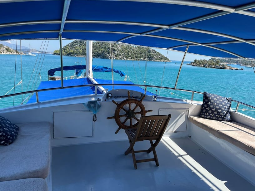 Fethiye Gulet 8 cabin 16 berths 16 guests 25 m Listing Number: #27470 4