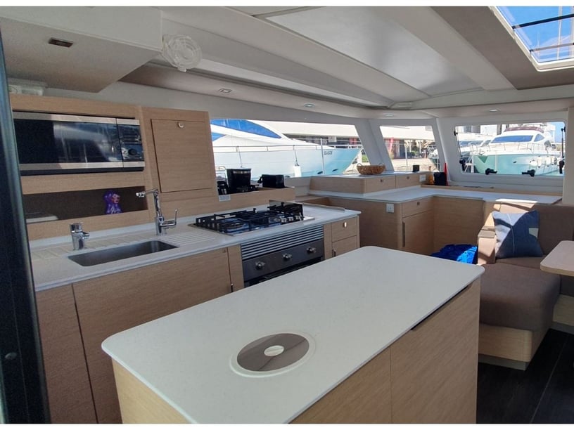 Seget Donji Catamaran 4 cabin 10 berths 10 guests 13.26 m Listing Number: #27516 2