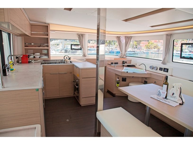 Mpenitses Catamaran 4 cabin 12 berths 12 guests 13.99 m Listing Number: #27571 2