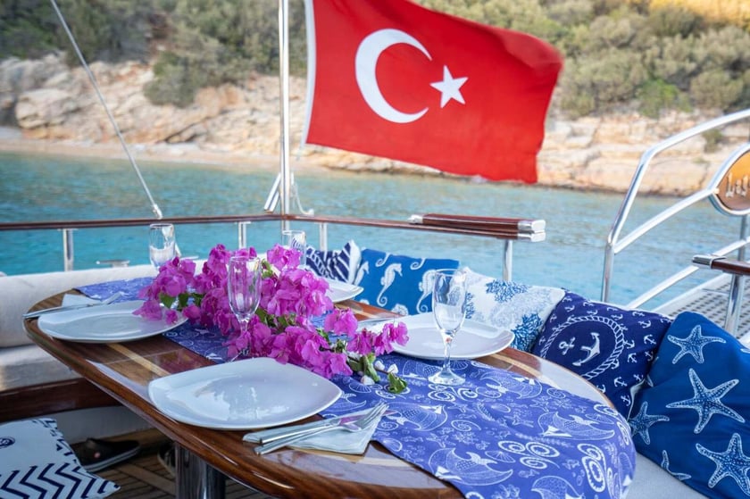 Bodrum Caicco cabina 2  cuccette 4  12  ospiti 12 m Numero dell'inserzione: #27577 4