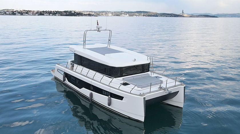 Gocek Catamaran 3 cabin 6 berths 6 guests 13.7 m Listing Number: #27696