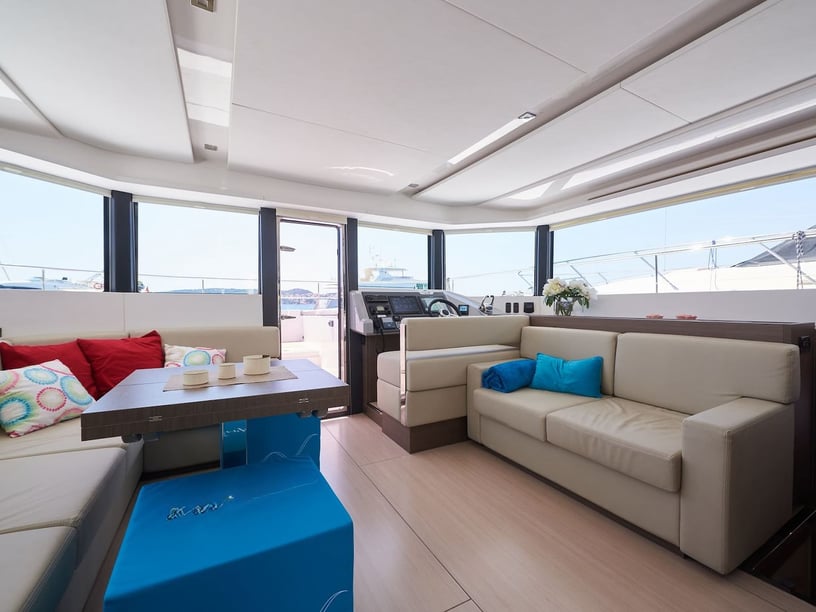 Seget Donji Catamaran 3 cabin 6 berths 6 guests 15.4 m Listing Number: #27842 2