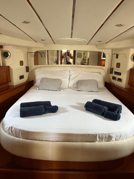 Tropea Motor Yacht 3 cabin 6 berths 16 guests 18 m Listing Number: #27849 2
