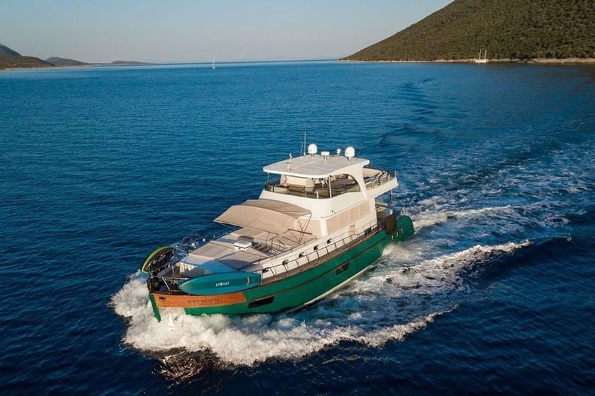 Bodrum Motoryacht 4 Kabine 8 Liegeplätze 8 Gäste 20 m Nummer des Inserats: #27852