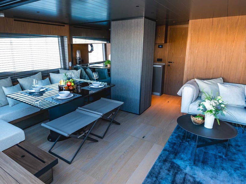 Punat Motor Yacht 3 cabin 6 berths 6 guests 22.82 m Listing Number: #27995 2