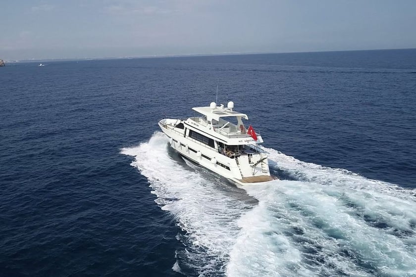 Antalya Motorjacht   35  gasten 28 m Lijstnummer: #28038